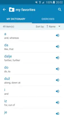 Bosnian-English Dictionary android App screenshot 5