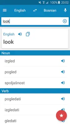 Bosnian-English Dictionary android App screenshot 7